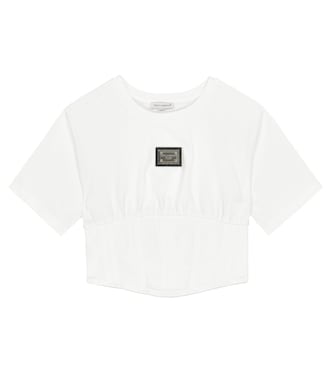 Logo cotton jersey T-shirt | Dolce&Gabbana Kids