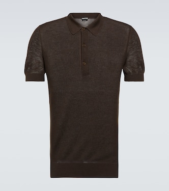 Polo en coton et soie | Tom Ford