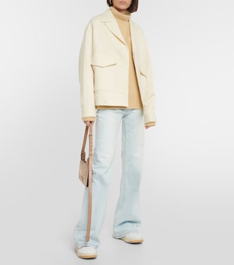 Oversized wool jacket | Ami Paris