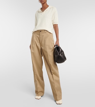 High-rise wide-leg pants | Maison Margiela