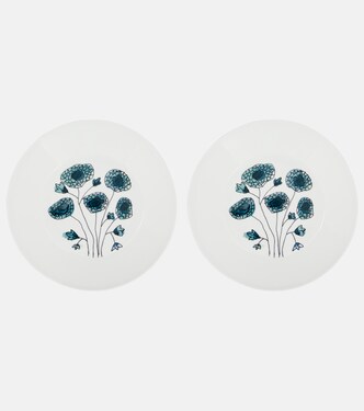 x Marni Anemone Vaniglia set of 2 deep plates | Serax