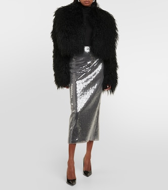 Shearling jacket | David Koma