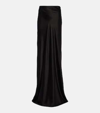 Silk satin maxi skirt | The Sei