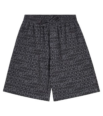 Shorts estampados con logo | Dolce&Gabbana Kids