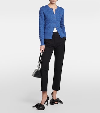 Cable-knit cotton cardigan | Polo Ralph Lauren