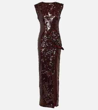 Sequined maxi dress | Roland Mouret