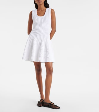 Minikleid aus Pointelle-Strick | Alaïa