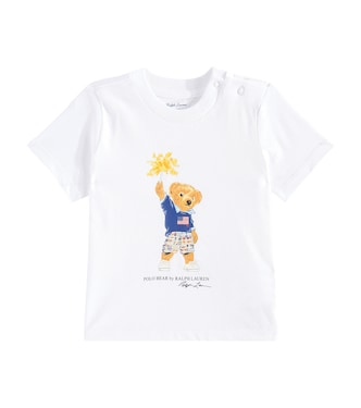 Baby - T-shirt Polo Bear in jersey di cotone | Polo Ralph Lauren Kids