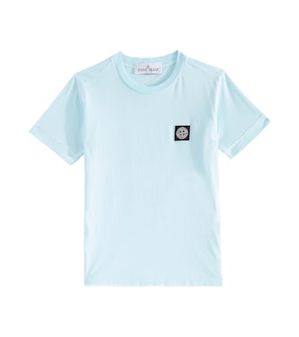 T-Shirt aus Baumwoll-Jersey | Stone Island Junior