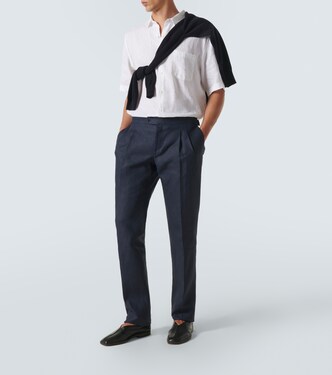 Camicia in lino | Sunspel
