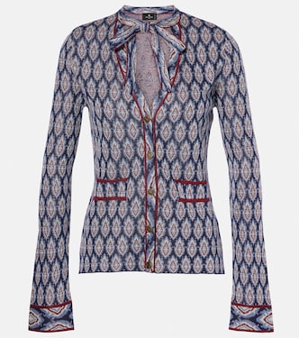 Cárdigan de jacquard con lazo | Etro