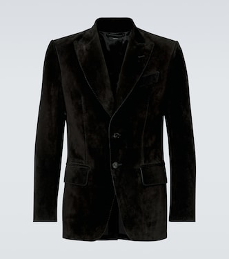 Blazer aus Veloursleder | Tom Ford