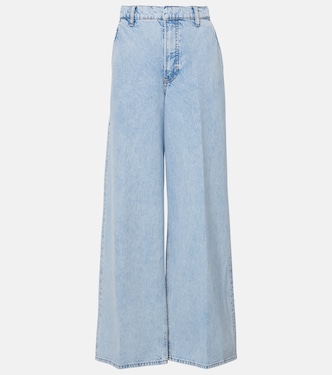 Jeans a gamba larga e vita alta | Frame