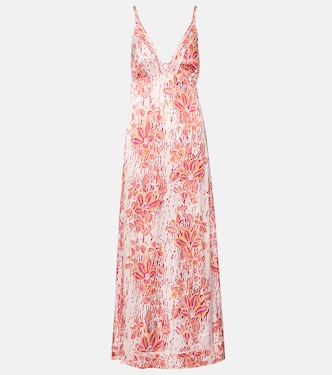 Bedrucktes Maxikleid Cassandra | Poupette St Barth