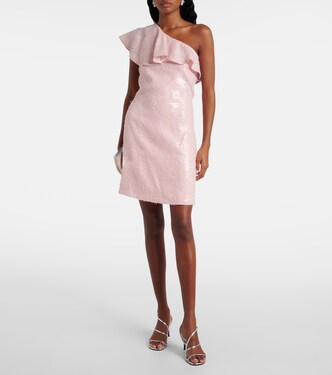 Sequins one-shoulder minidress | Dorothee Schumacher