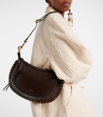Bolso al hombro Oskan Moon Small de piel | Isabel Marant
