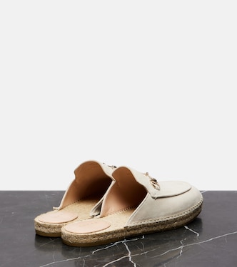 Slippers Cleo aus Veloursleder | Gucci