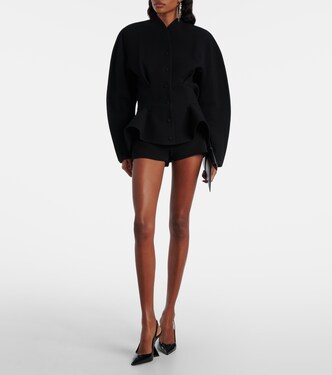 Jacke re/edit aus Schurwolle | Mugler