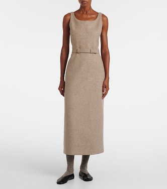 Vadira wool midi dress | The Row