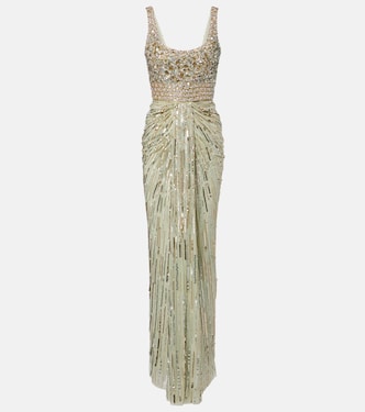 Robe longue Elixir à ornements | Jenny Packham