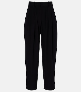 Janice high-rise crêpe wide-leg pants | Isabel Marant