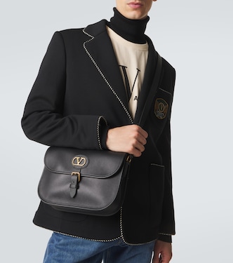 Antibes VLogo leather crossbody bag | Valentino Garavani