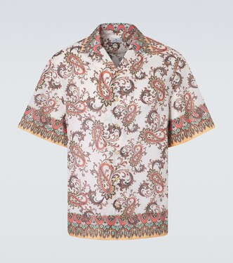 Paisley cotton bowling shirt | Etro