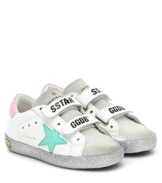 Old School leather sneakers | Golden Goose Kids