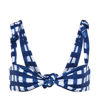 Top de bikini Le Haut Vichy a cuadros | Jacquemus