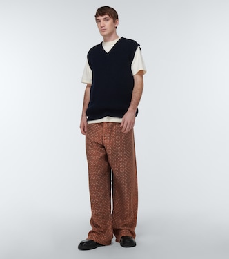 Donegal wool and cashmere tabard vest | Maison Margiela