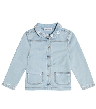 Chaqueta en denim bordada | Tartine et Chocolat