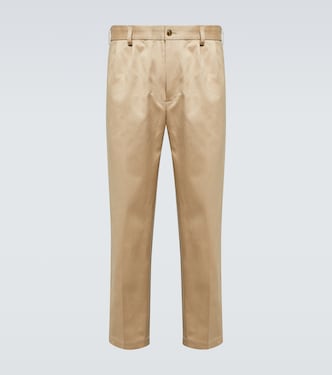 Pantalones rectos de gabardina | Junya Watanabe