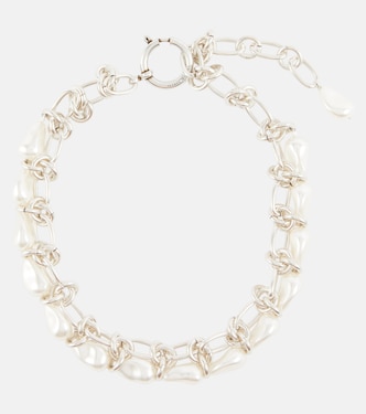 Faux pearl charm necklace | Isabel Marant