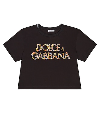 T-Shirt aus Baumwoll-Jersey | Dolce&Gabbana Kids