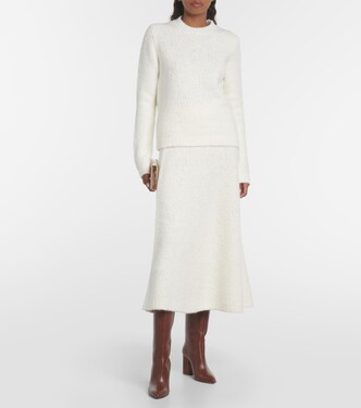Pullover Philippe in lana e seta bouclé | Gabriela Hearst