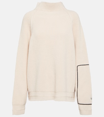 Jersey de cuello alto de lana | Victoria Beckham