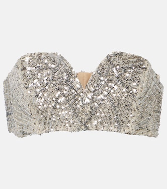 Bandeau-Top Lady Soul mit Pailletten | Blazé Milano