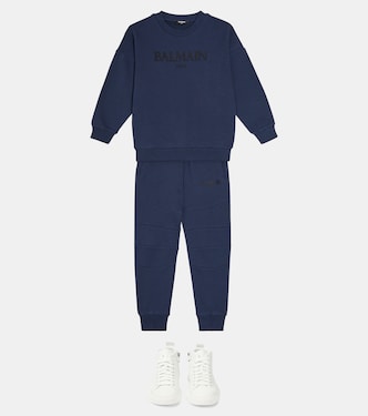 Jogginghose aus Baumwoll-Jersey | Balmain Kids