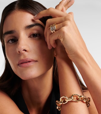 Coil 10kt gold-plated ring | Jennifer Fisher