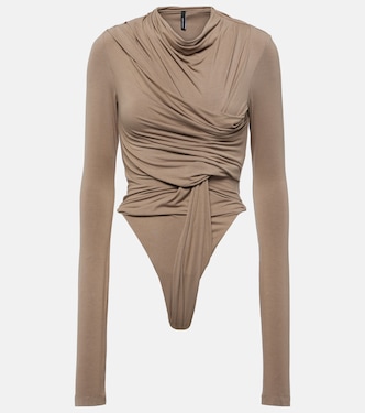 Encase draped bodysuit | Entire Studios