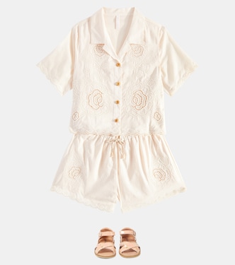 Camicia Halliday in cotone | Zimmermann Kids