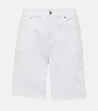 Shorts di jeans a vita media | 7 For All Mankind
