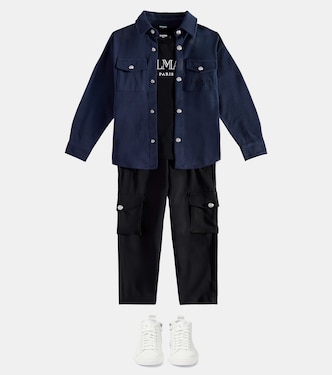 Camisa de algodón | Balmain Kids