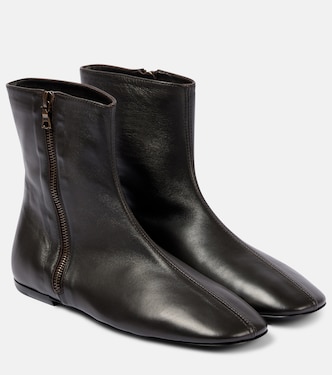 Ankle Boots aus Leder | Dries Van Noten