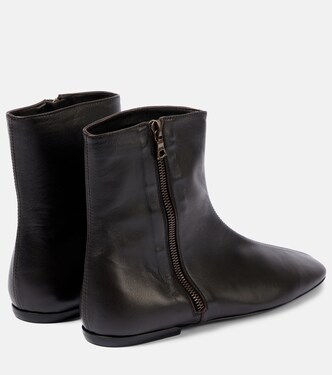 Ankle Boots aus Leder | Dries Van Noten