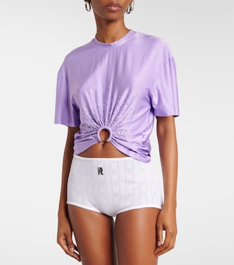 Slip in cotone a vita alta | Rabanne