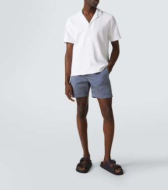Camicia bowling Maitan in cotone | Orlebar Brown