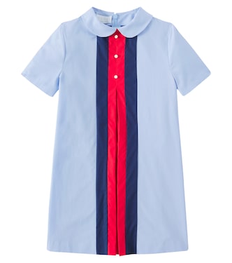 Cotton poplin dress | Gucci Kids