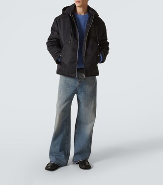 Jacke mit Leder | Loewe