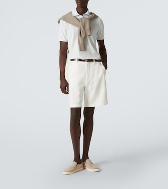 Baskets slip-on en daim | Brunello Cucinelli